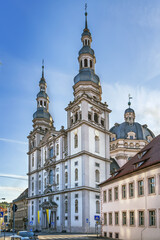 Fototapeta na wymiar Church of St. John, Wurzburg, Germany