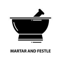 festle icon, black vector sign with editable strokes, concept illustration