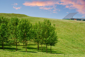 Solar cells at the Alava Technology Park in Miñano, Basque Country, Spain
