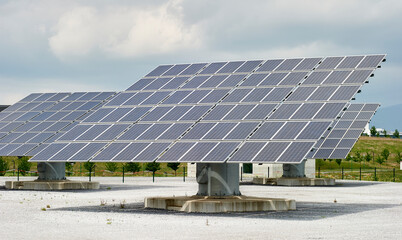 Solar cells at the Alava Technology Park in Miñano, Basque Country, Spain