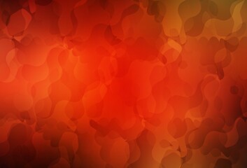 Light Red vector pattern with random forms.