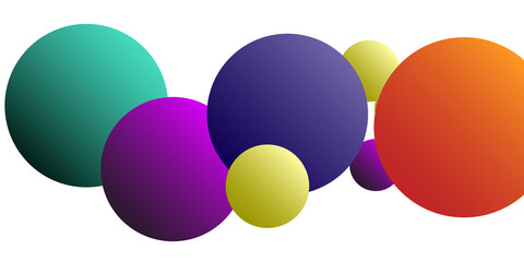 Ball shape gradients. 