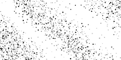 Silver glitter confetti.