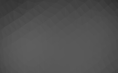 Light Silver, Gray vector polygon abstract backdrop.