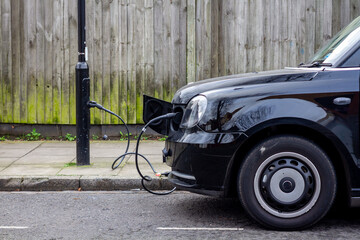 Electric car gets a charge