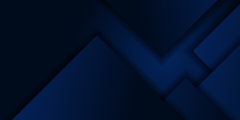 Obraz premium Dark blue black abstract business corporate presentation background 