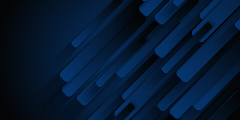 Modern 3d overlap abstract background dark blue with modern corporate concept