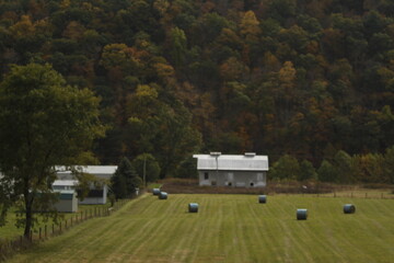 Paisaje otoñal Octubre WV USA