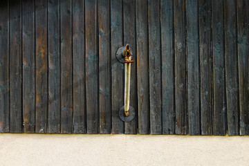 old wooden frame