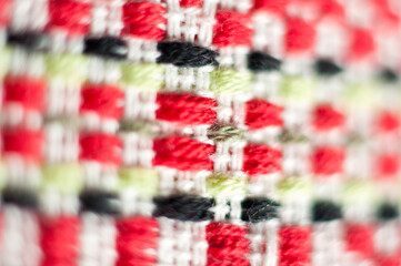 Tablecloth pattern, croatian ethnic ornament