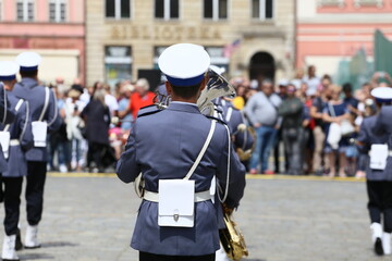Orkiestra policyjna.  © FotoDax