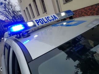Sygnalizator policja. 