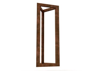 Cion Pleurodis Triogonos Cenis , Leonardo da Vinci, illustration for the Divina Proportione book page 273. 3D model