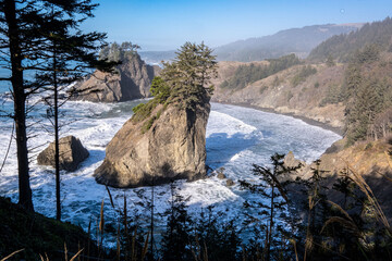 Sea Stack, Samuel Boardman Scenic Corridor, Oregon Coast