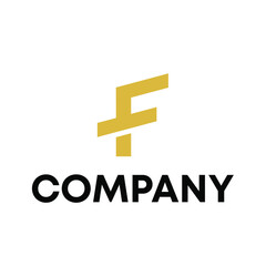 Obraz premium F logo 