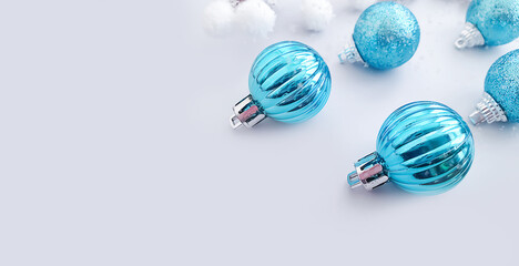 christmas tree toy, winter background