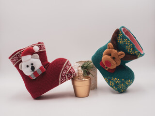 Botas de Navidad