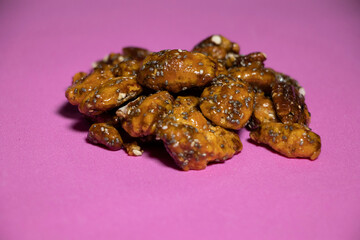 Nueces caramelizadas