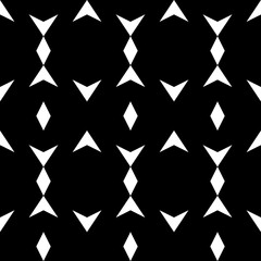 Fototapeta premium Seamless pattern. Geometrical backdrop. Rhombuses, figures ornament. Simple shapes background. Geometric wallpaper. Polygons motif. Digital paper, textile print, web design, abstract. Vector artwork.