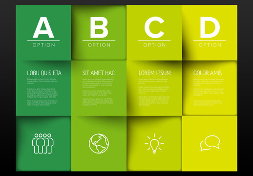 Schema Template with Icons