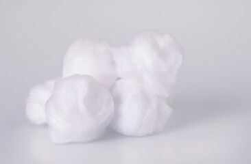 Fototapeta na wymiar cotton balls