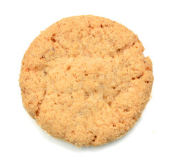 Sweet cookies isolated on a white background