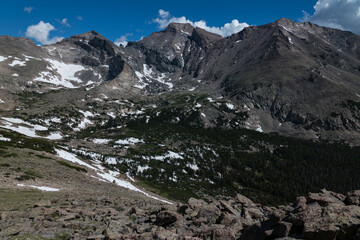 Fototapeta na wymiar Longs Peak - Colorado