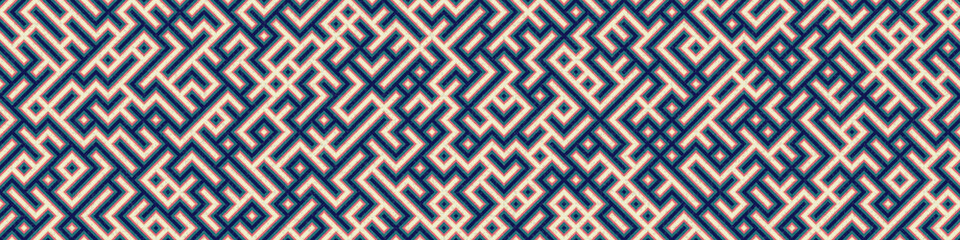 Abstract Geometric Pattern generative computational art illustration