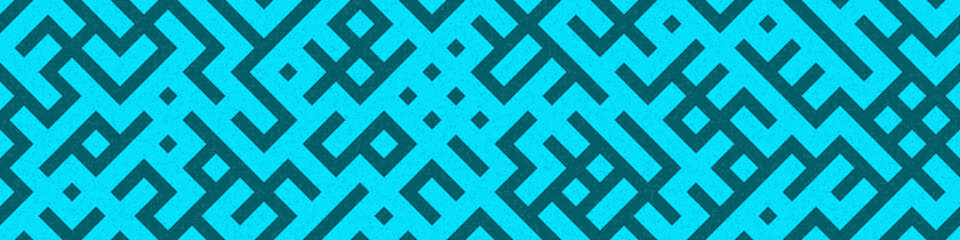 Abstract Geometric Pattern generative computational art illustration