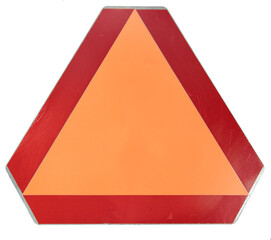 Slow Moving Vehicle Sign
