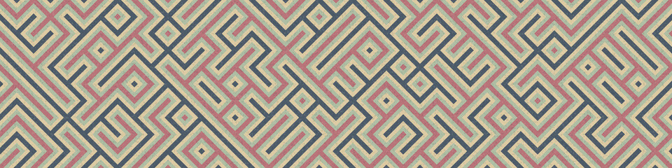 Abstract Geometric Pattern generative computational art illustration