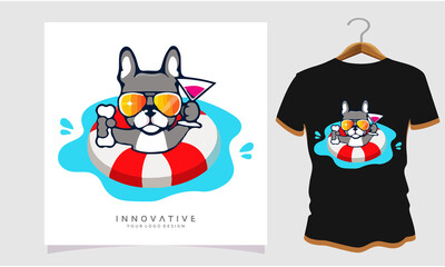 dog t-shirt design your own, Stock Photos and Vectors