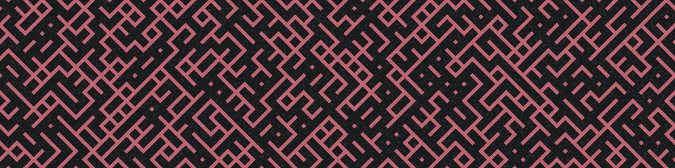 Abstract Geometric Pattern generative computational art illustration