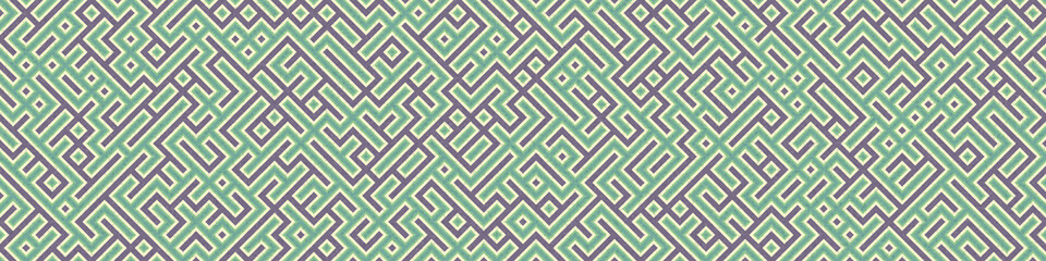 Abstract Geometric Pattern generative computational art illustration