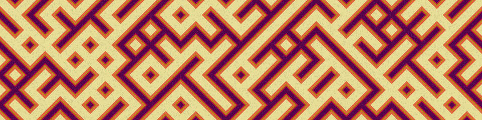 Abstract Geometric Pattern generative computational art illustration