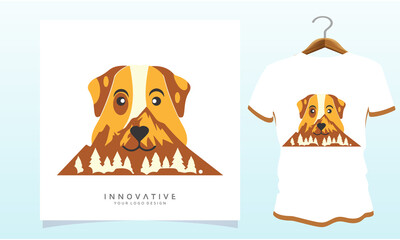 A dog is better than a mountain, Dog T Shirt Images, Stock Photos and Vectors