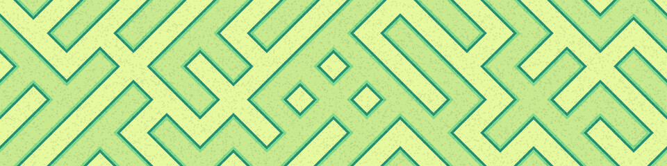 Abstract Geometric Pattern generative computational art illustration