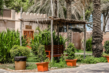 Emirates village and showcases Bedouin lifestyle. Abu Dhabi, UAE.