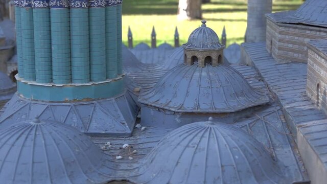 Mevlana Mausoleum Building in Konya Turkey
