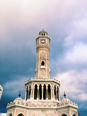 Fototapeta na wymiar İzmir Saat Kulesi - Clock tower