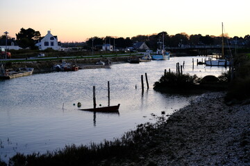 The small harbour of Kercabellec.