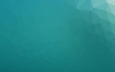 Light BLUE vector low poly cover.