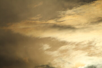 Clouds in the Brazilian's summer