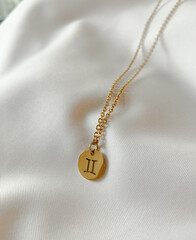 Gemini Horoscope Necklace