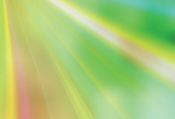 Light Green, Red vector blurred bright pattern.