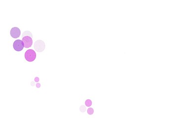 Light Multicolor vector pattern with spheres.