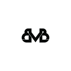 bmb letter original monogram logo design