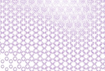 Light purple vector pattern with spheres.