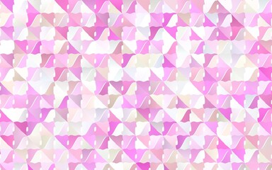 Light Pink, Yellow vector blurred pattern.