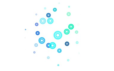 Light Multicolor vector layout with circle shapes.